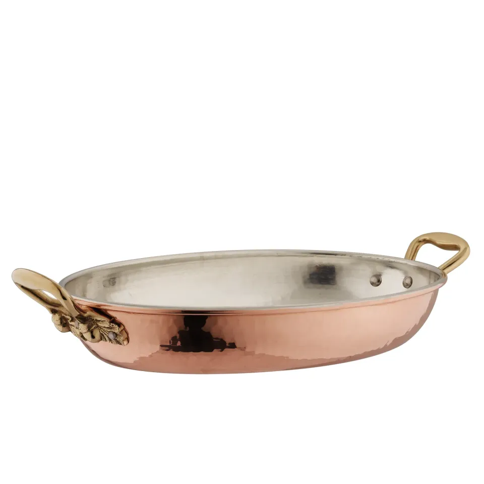 Ruffoni Historia Oval Roaster 30 cm ugnsform koppar