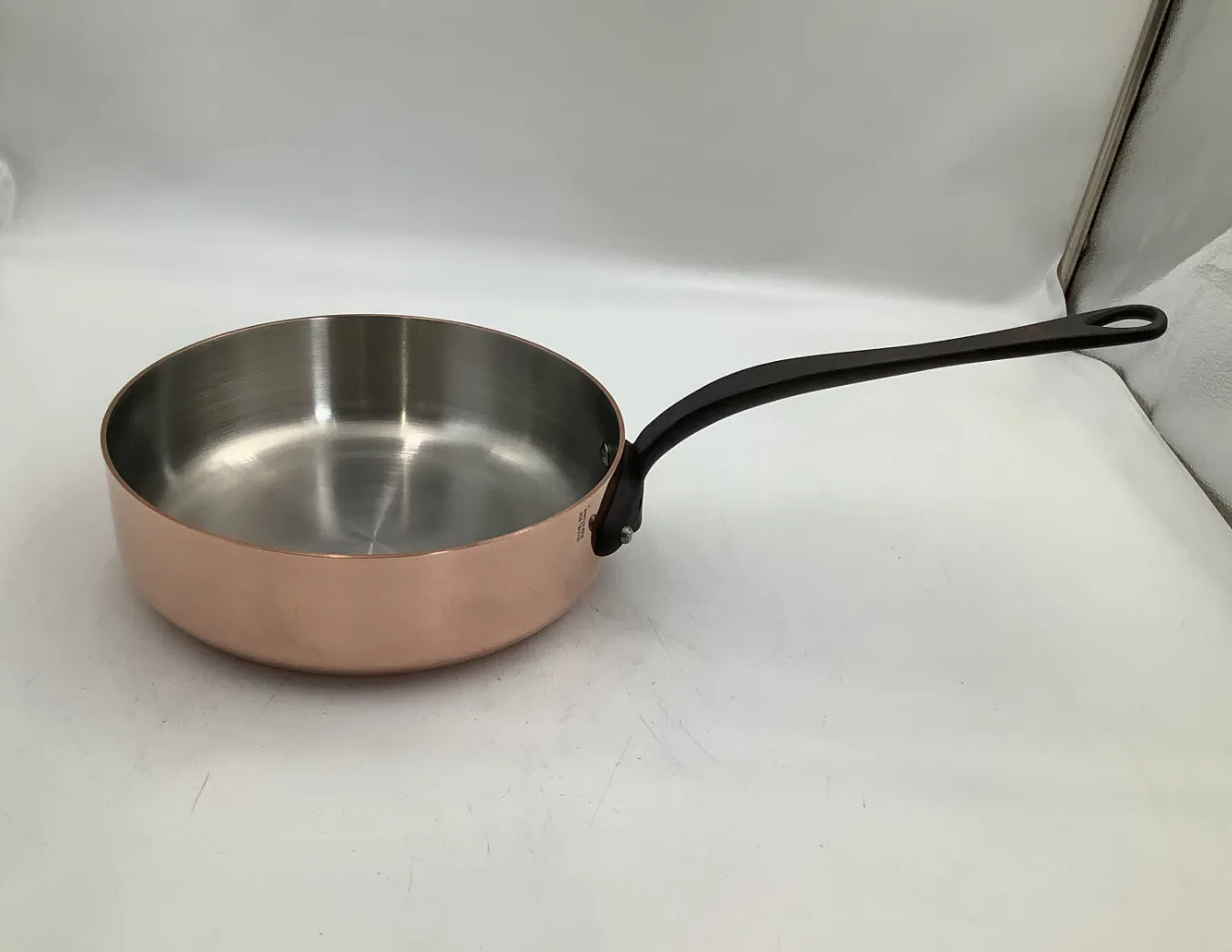 Mauviel M’Heritage 250 CI sautépanna med lock 3,1 l koppar