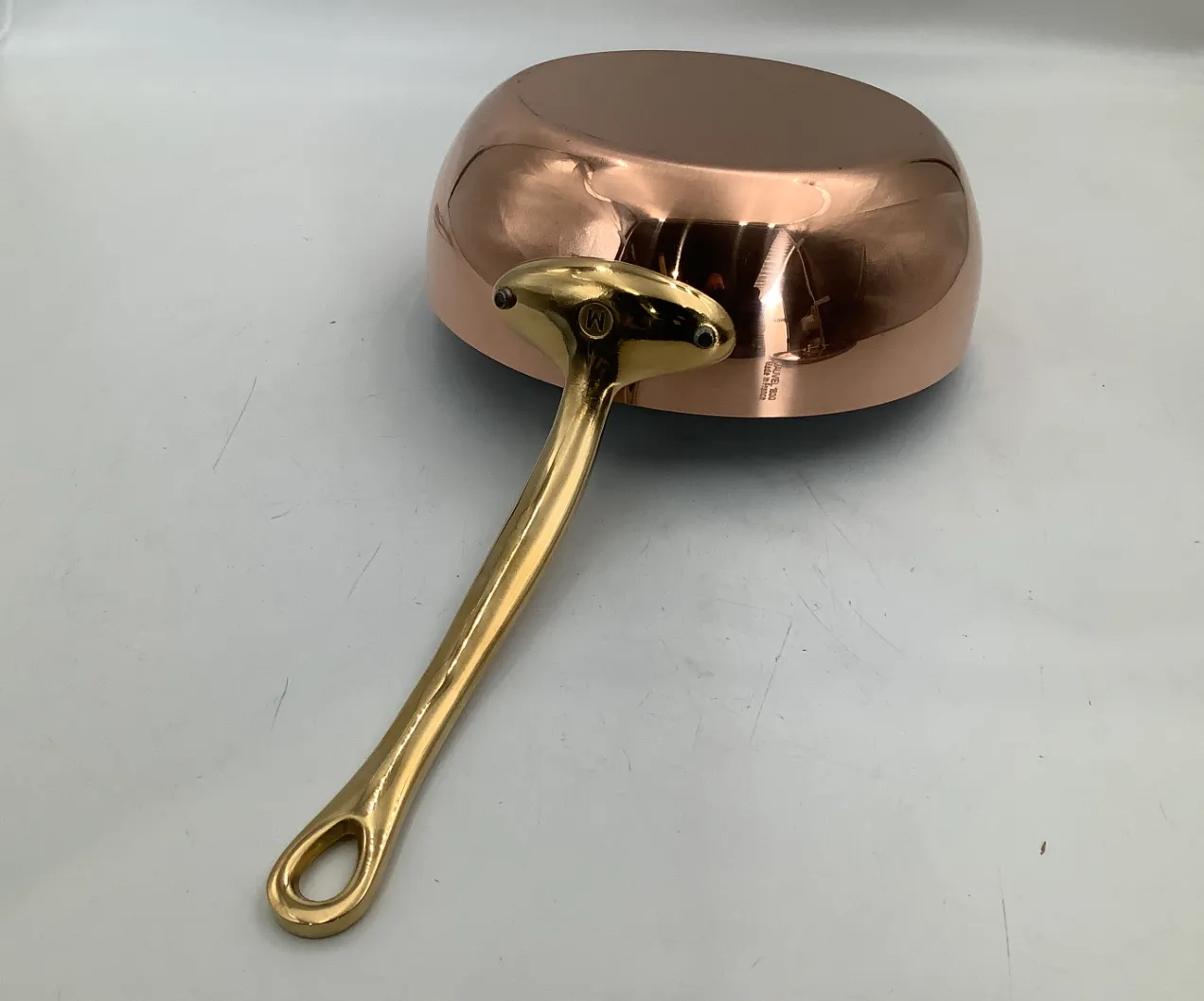 Mauviel M'Héritage M'200 B kockpanna koppar lock 3,4 l