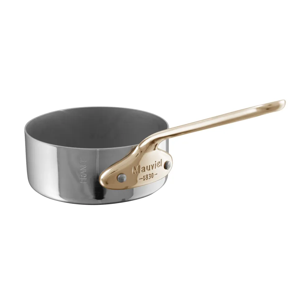 Mauviel M'Minis sautépanna 9 cm mässingshandtag