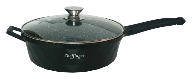 Cheffinger CF-DIAPF28 stekpanna 28 cm svart induktion