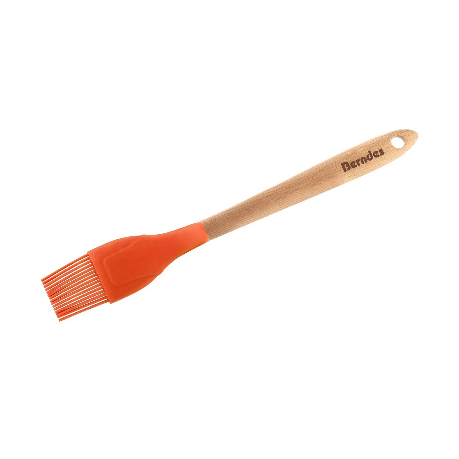 Berndes kökspensel silikon 29 cm orange träskaft