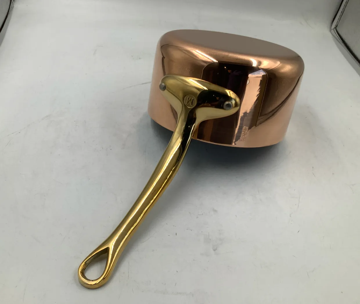 Mauviel M'Héritage M'200 B kastrull med lock 1,7 L koppar