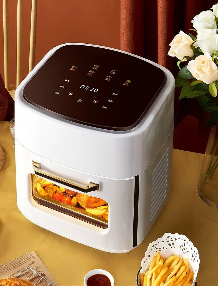 Cheffinger CF-AFRY12 airfryer 12 liter vit