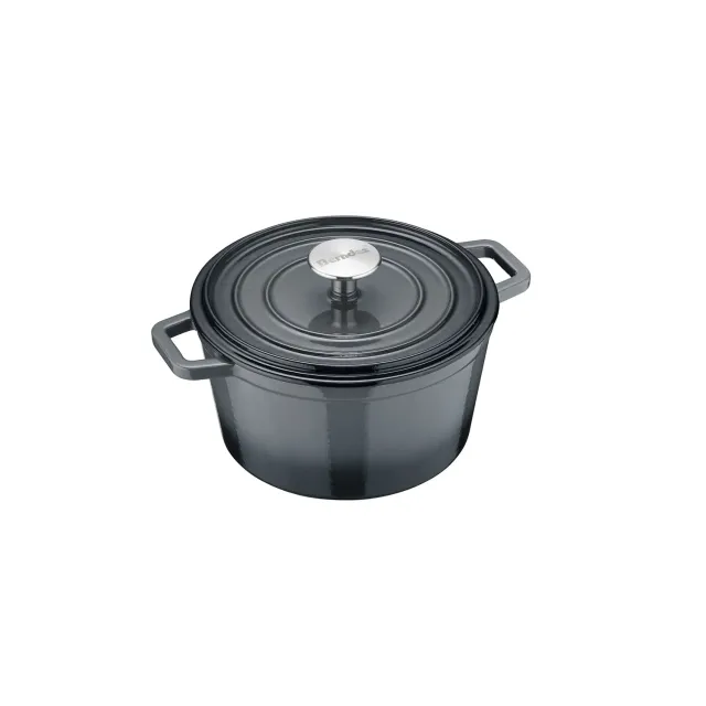 Berndes b.iron 20 cm gjutjärnsgryta svart/grå
