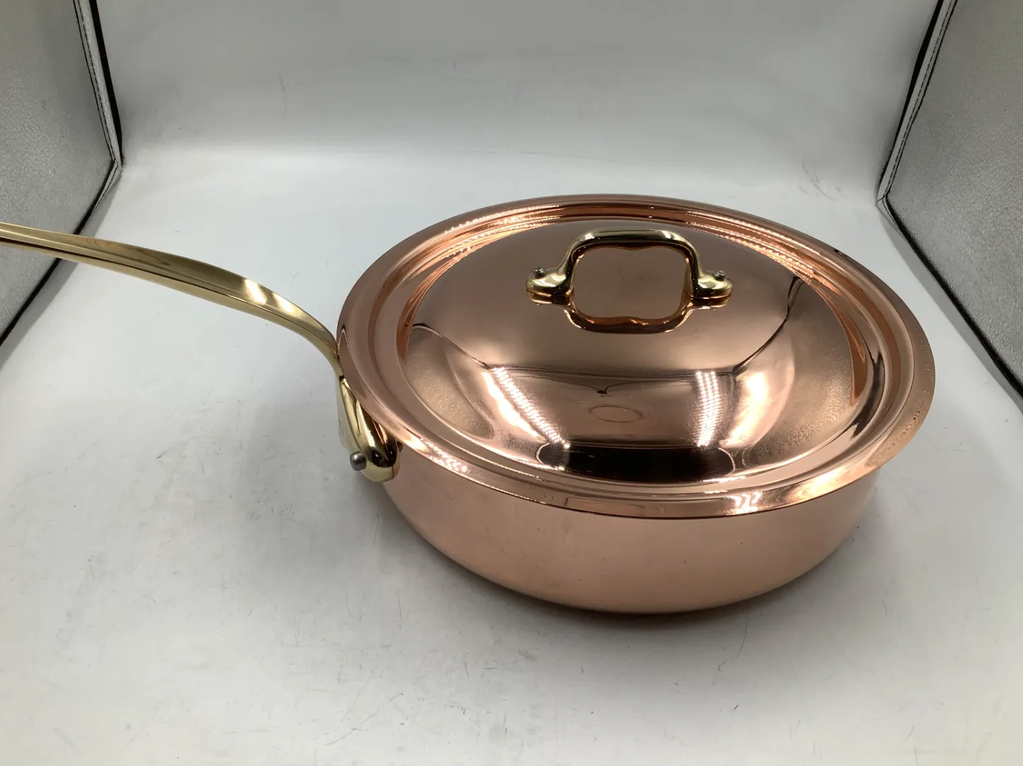 Mauviel M'Heritage M'150 B sauteuse 3,1 liter mässing
