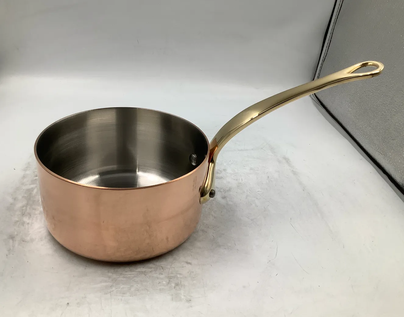 Mauviel M'Heritage M'200B Kastrull koppar 1,7 L mässing