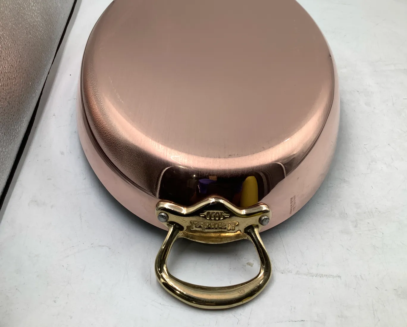 Mauviel M'Héritage oval gratängpanna koppar 40 cm