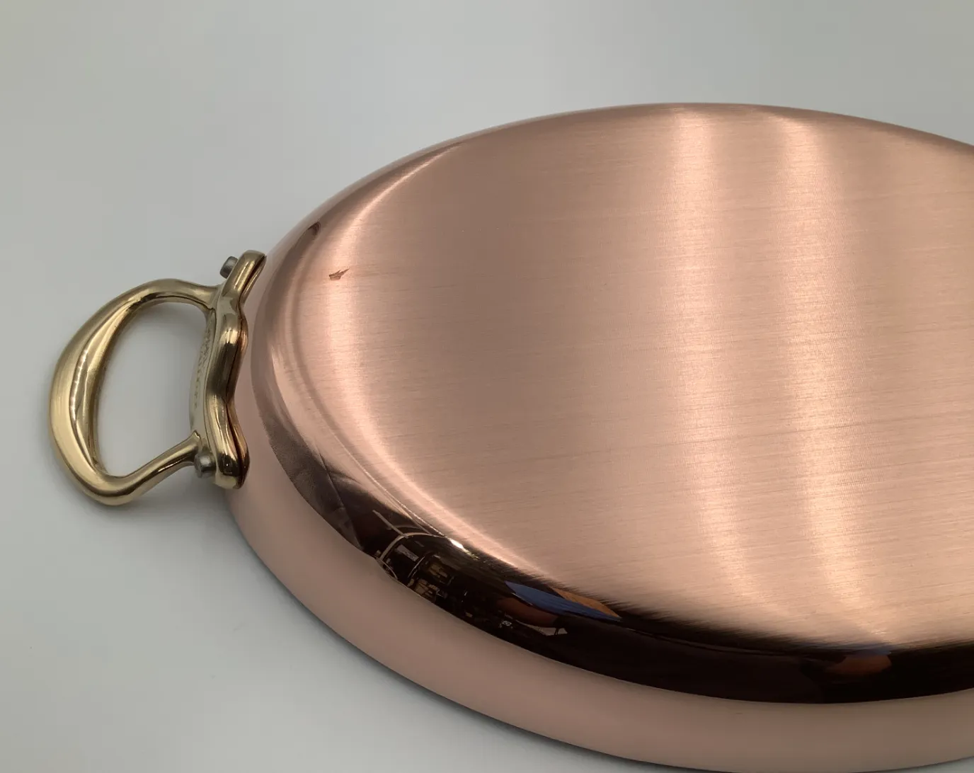 Mauviel M Heritage M150B oval gratängform 35 cm koppar