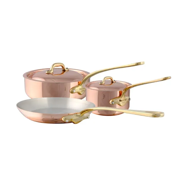 Mauviel M'Heritage M150B kastrullset koppar 5-delar