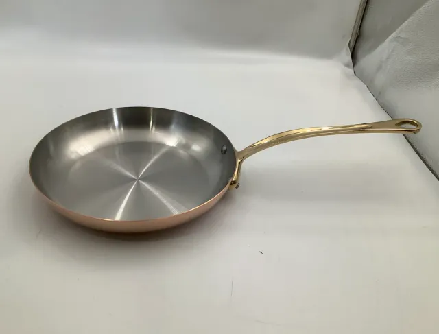 Mauviel M'Heritage M'150 B stekpanna koppar 26 cm mässing