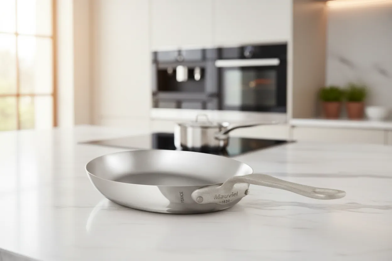 Mauviel M'Cook SB oval stekpanna rostfri induktion