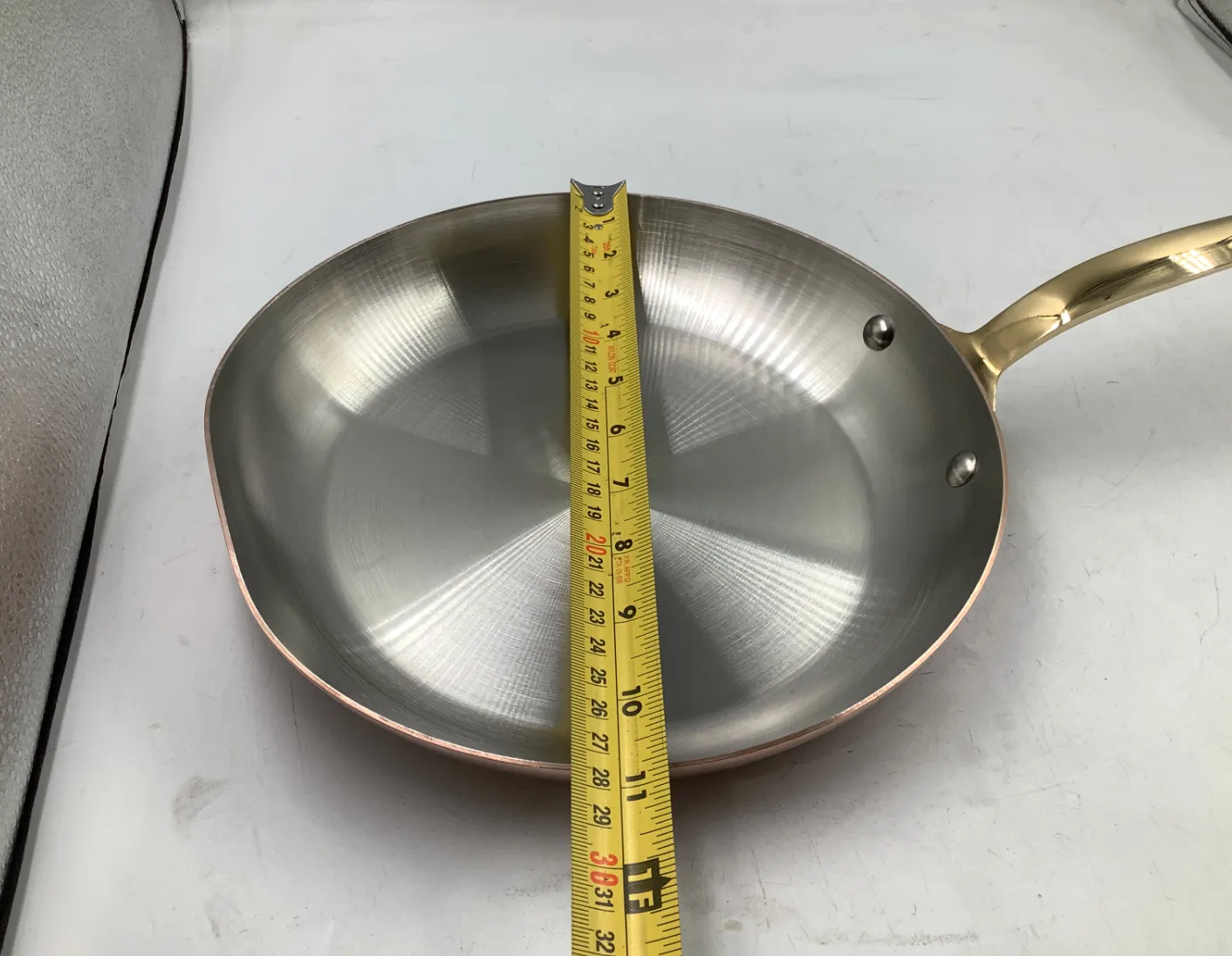 Mauviel M Heritage M200B stekpanna 26 cm koppar