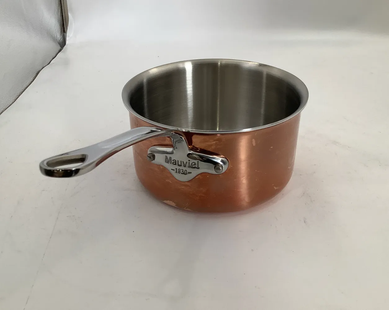 Mauviel M'Triply S kastrull 2,5 liter koppar