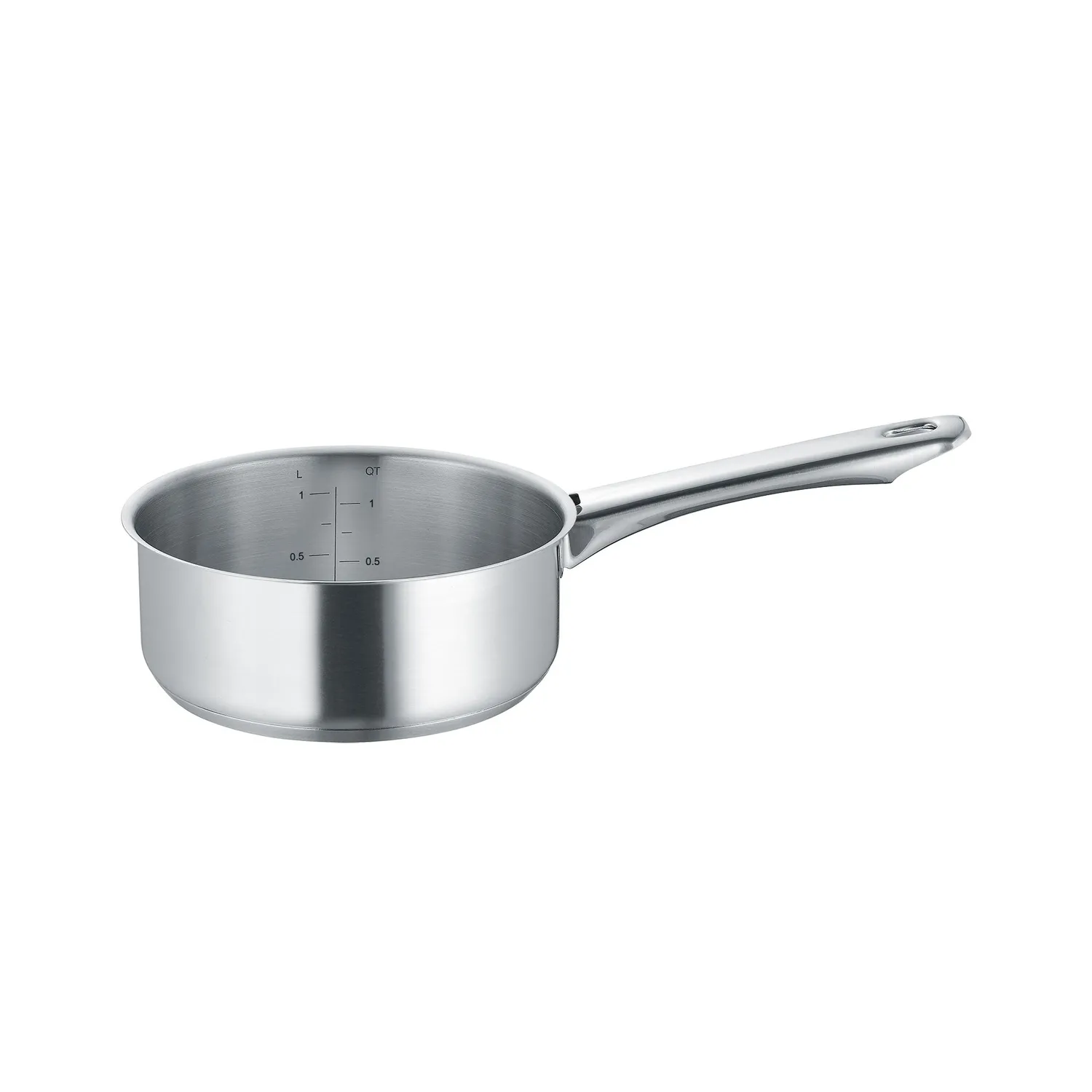 Berndes New Roma kastrull 16 cm med glaslock rostfritt