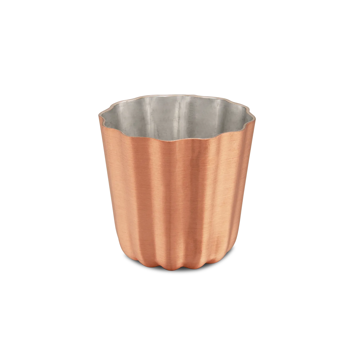 Mauviel M'Passion caneléform koppar 4-pack tenn