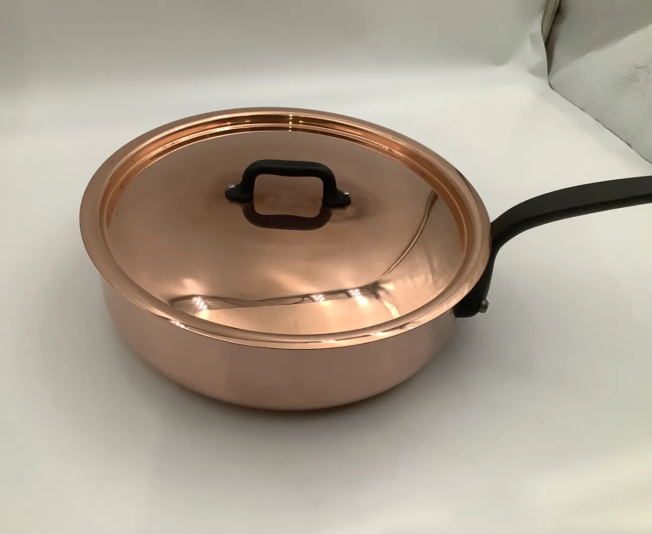Mauviel M'Heritage 150 CI sautepanna 24 cm koppar