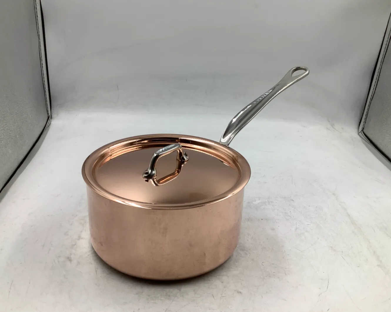 Mauviel M'Heritage M'150S kopparkastrull 1,8L lock