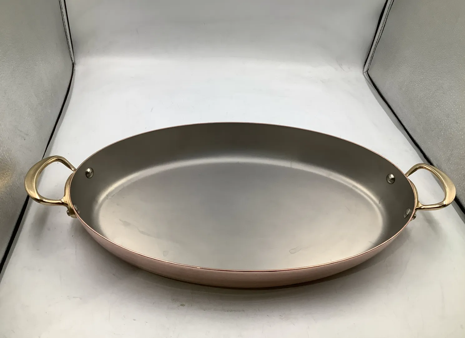 Mauviel M'Héritage M'150 B gratängpanna koppar oval 40 cm