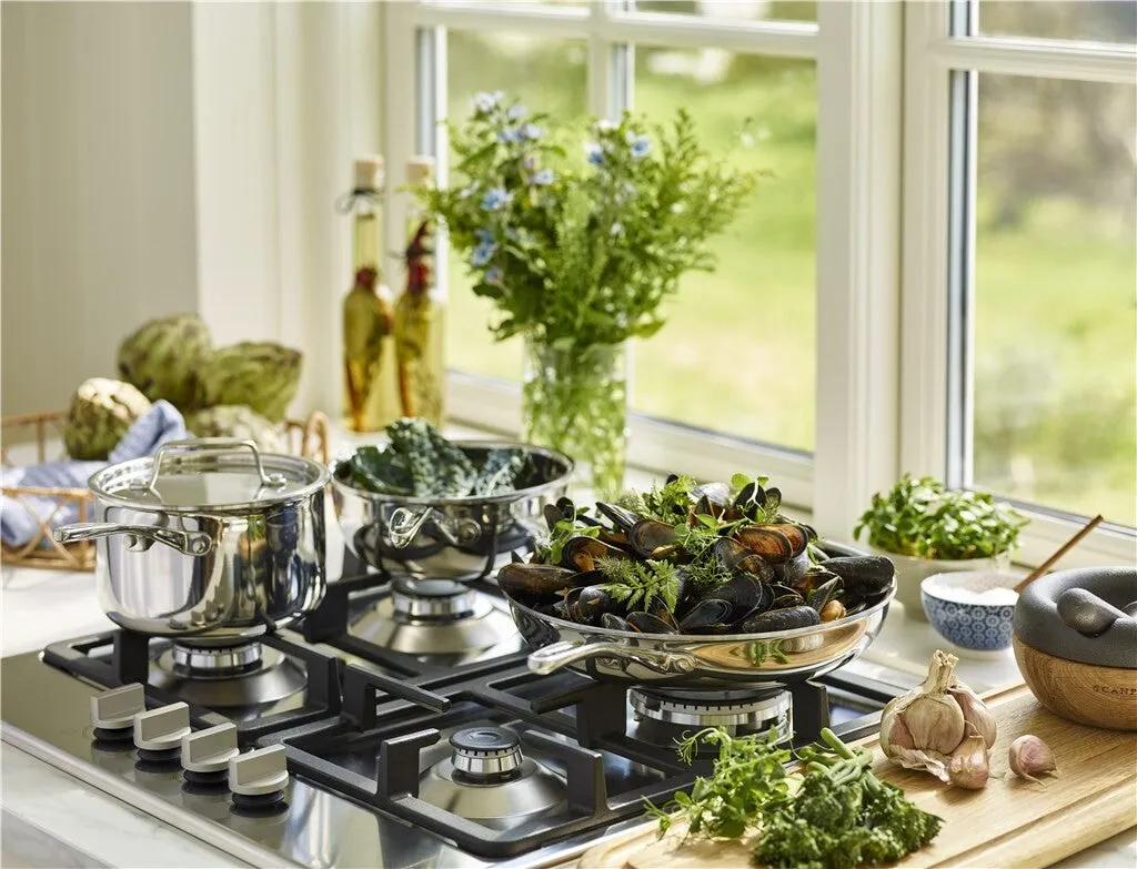 Scanpan Fusion 5 kastrull 1,3 L 14 cm rostfri med lock
