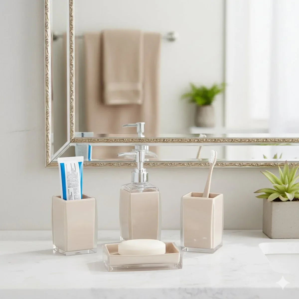Cheffinger CF-5023 serveringsskål beige tålig