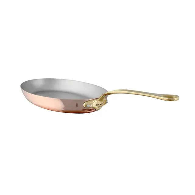 Mauviel M'Heritage M'150 B oval stekpanna mässing