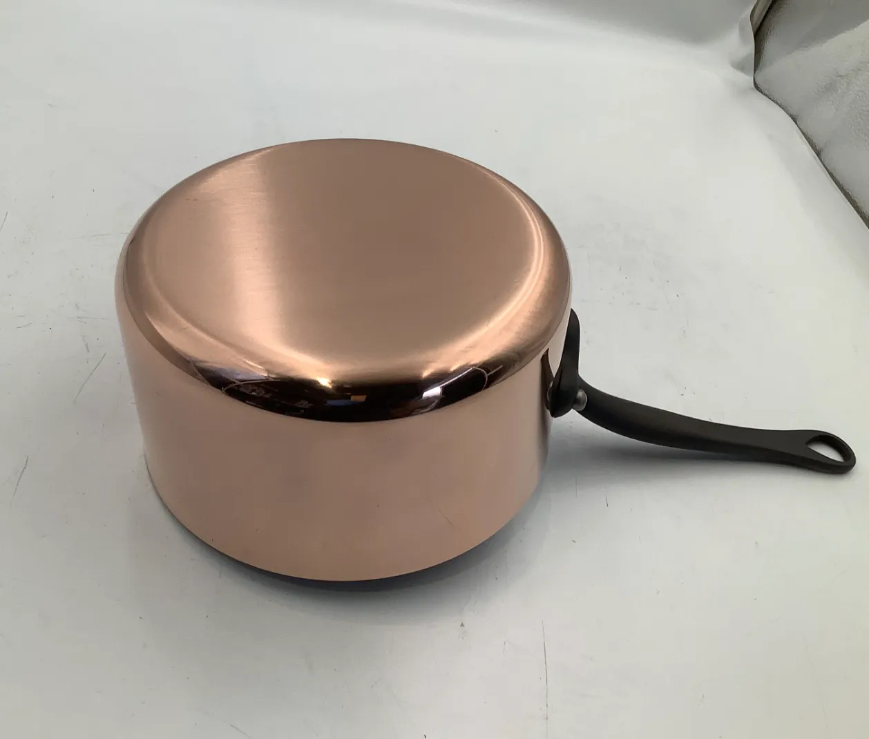Mauviel M'Héritage M'250C kastrull med lock 2,5 L koppar