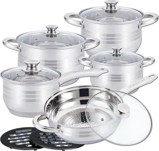 Cheffinger CF-SS1231 kastrullset rostfritt