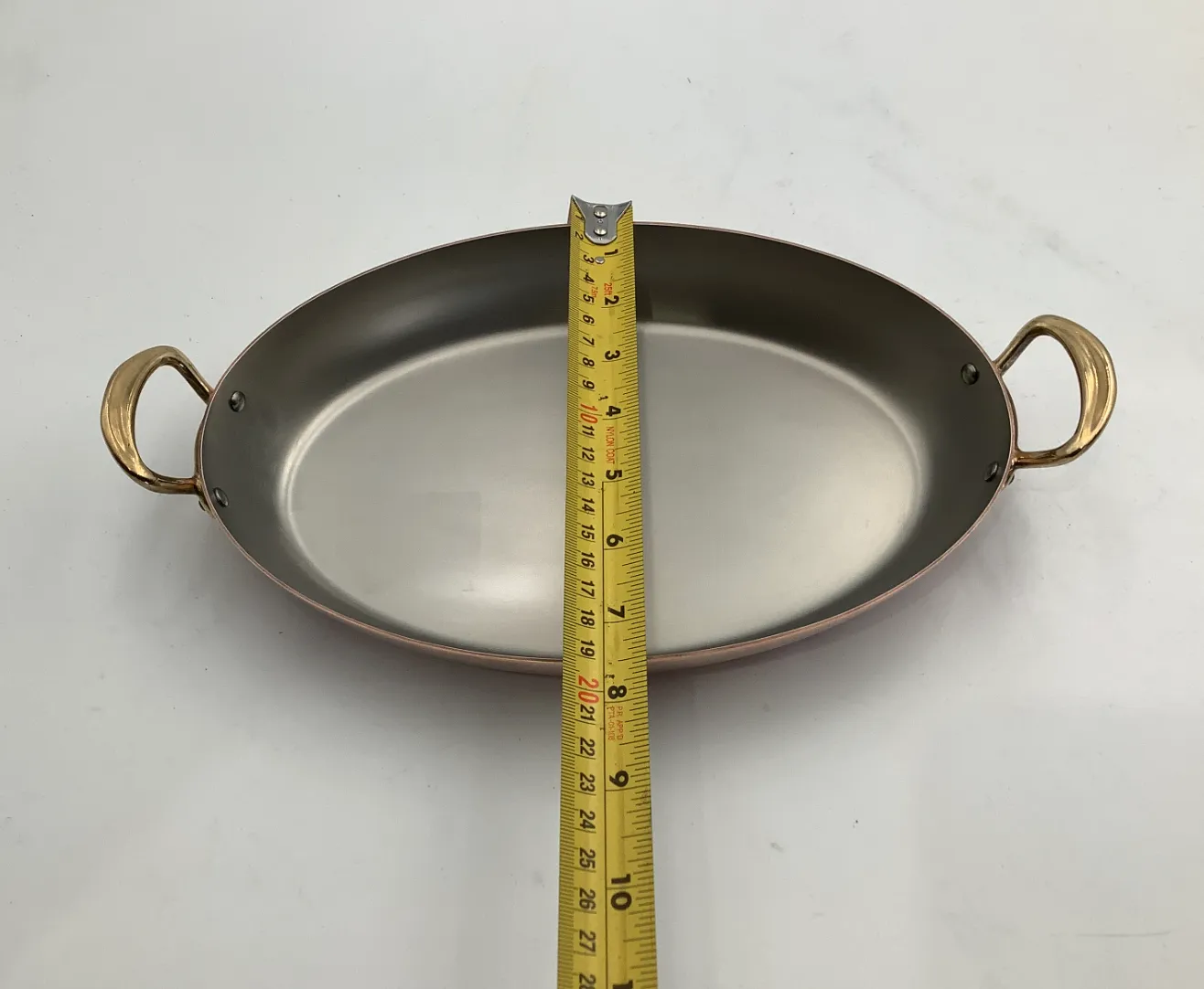 Mauviel M'Heritage M'150 B gratängform koppar 25 cm