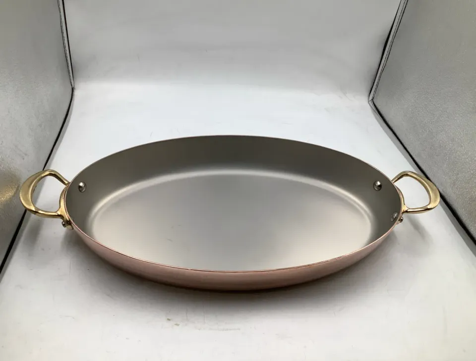 Mauviel M'Héritage M'150 B gratängform oval koppar 40 cm
