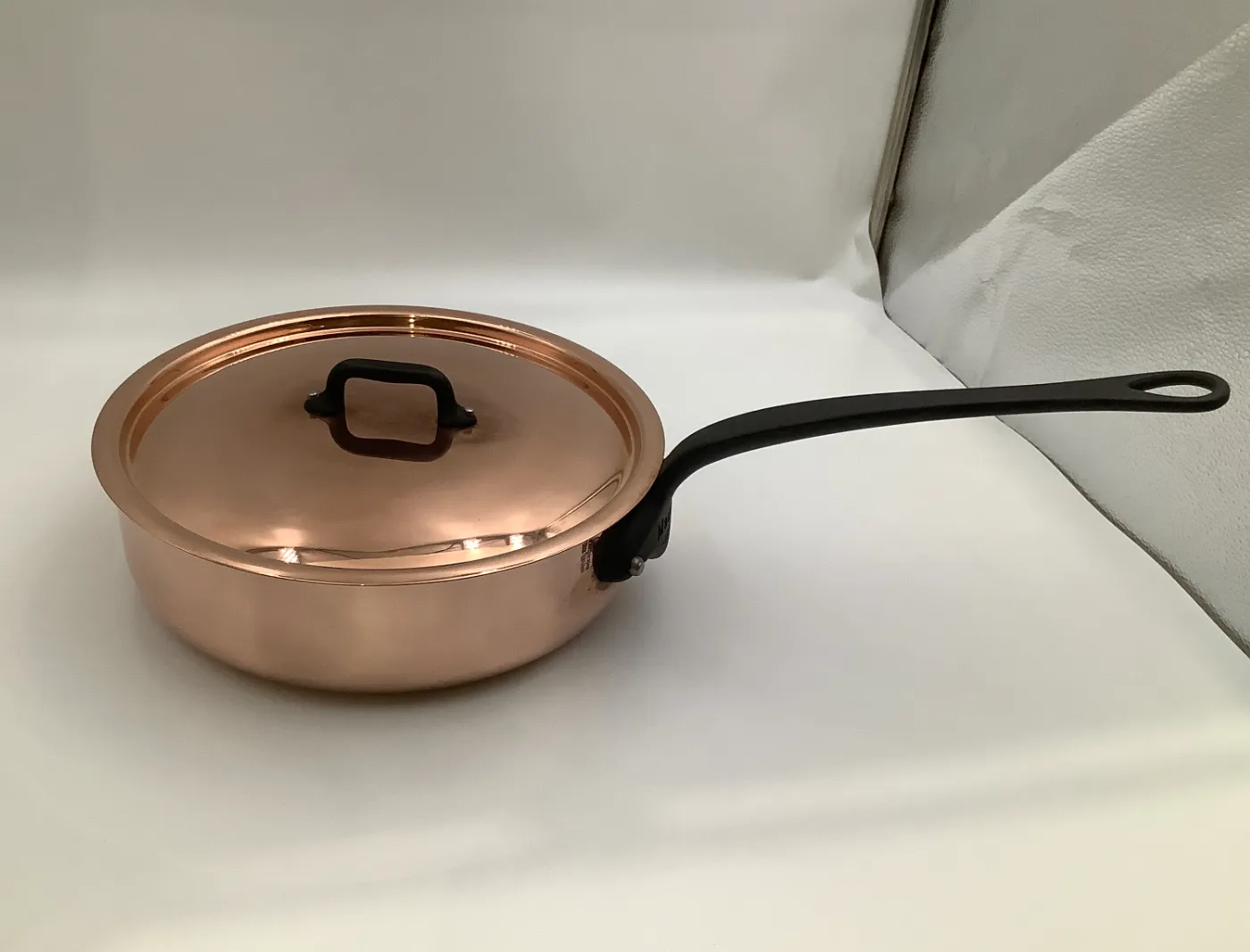 Mauviel M'Heritage 150 CI sautepanna 24 cm koppar