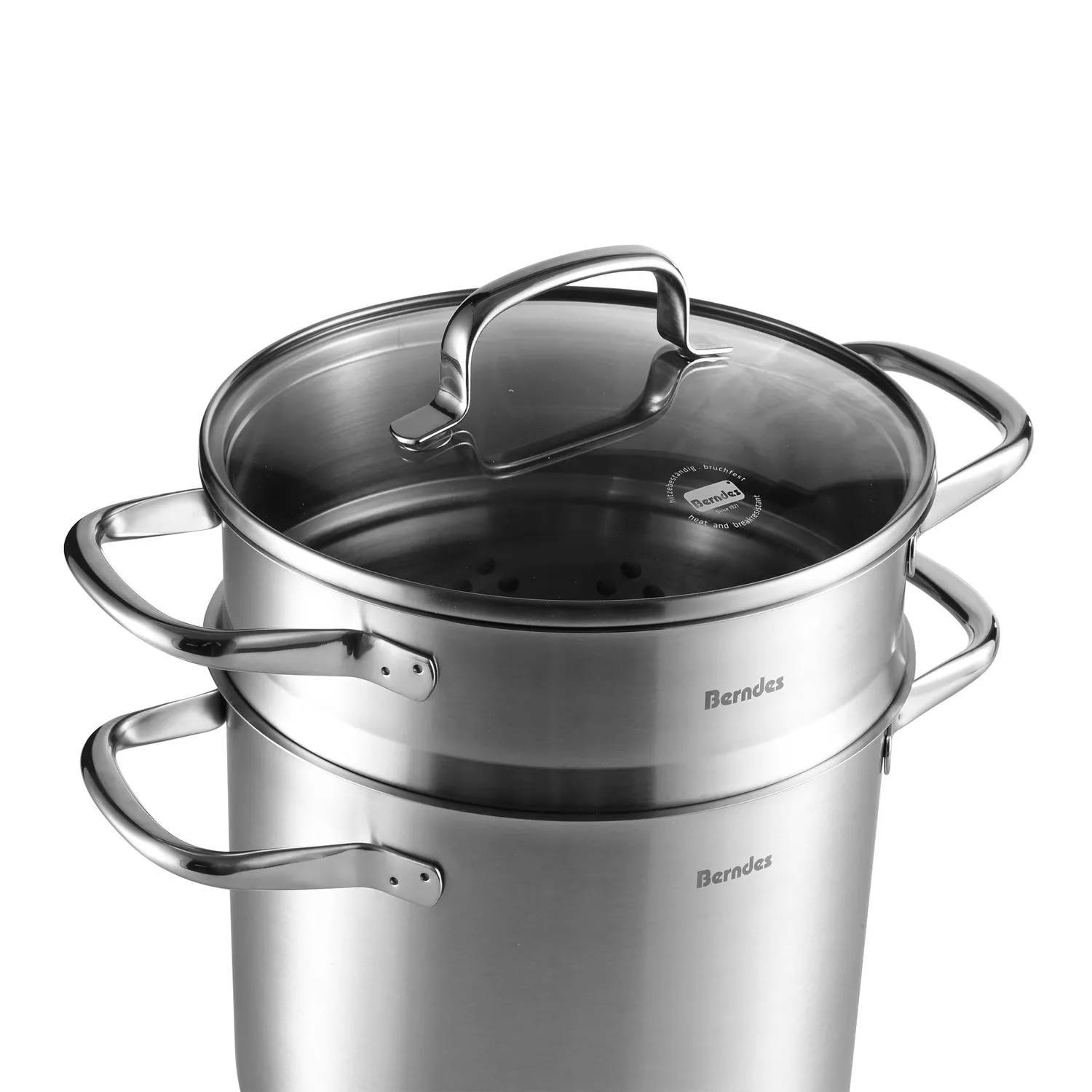 Berndes b.vital pastakastrull 20 cm 5,5 liter med silinsats