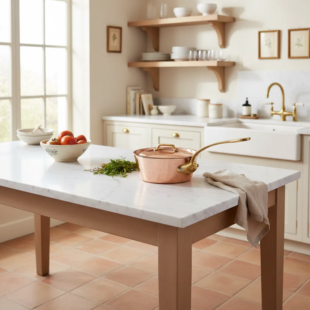 Mauviel M'Heritage M250 B sauteuse 3,6 Qt koppar