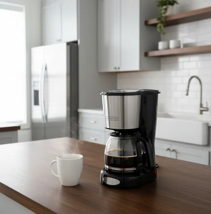 Cheffinger HS-COF01 kaffekanna 1 l rostfri