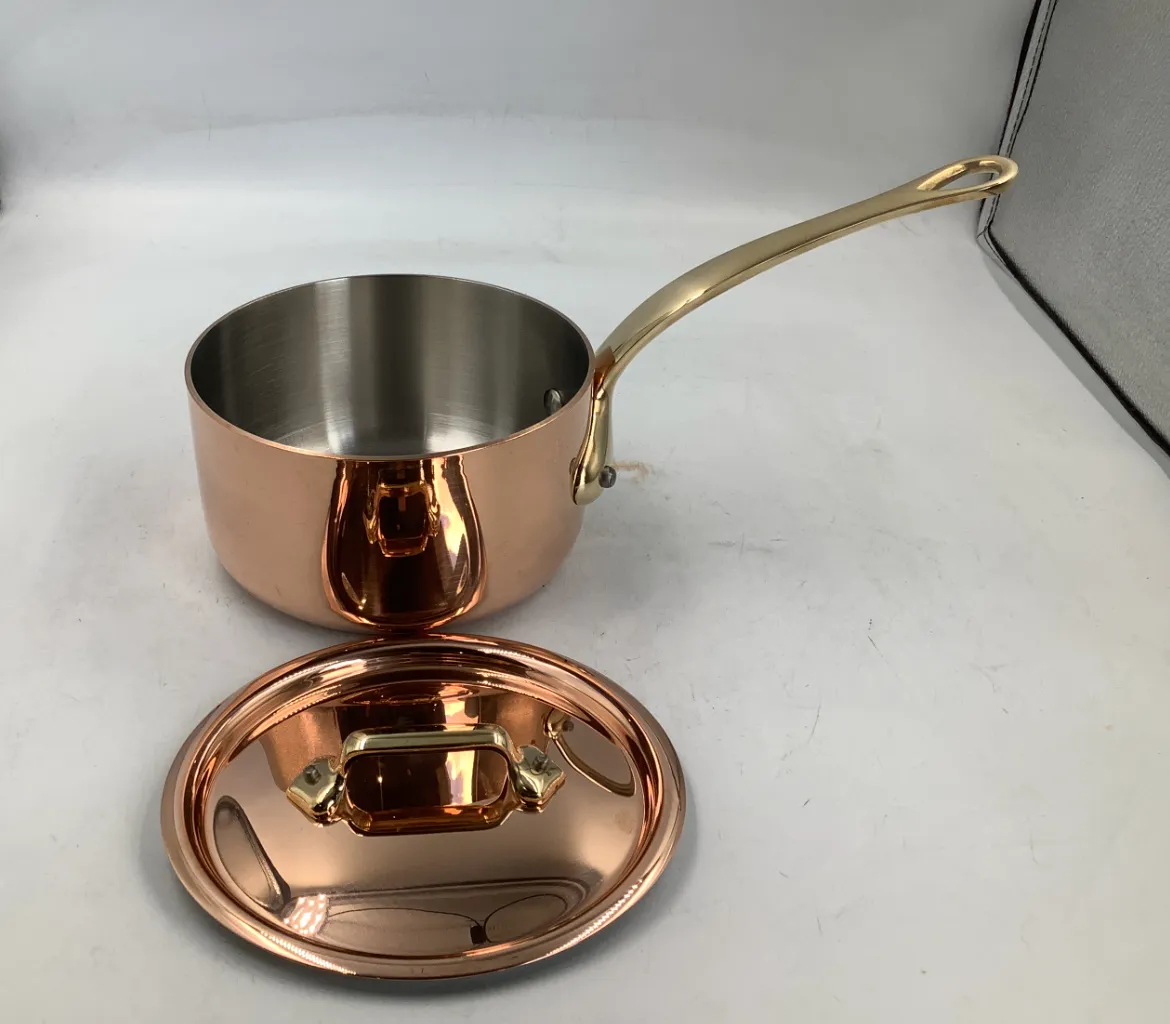 Mauviel M'Héritage M200B kastrull koppar 1,1 l begagnad