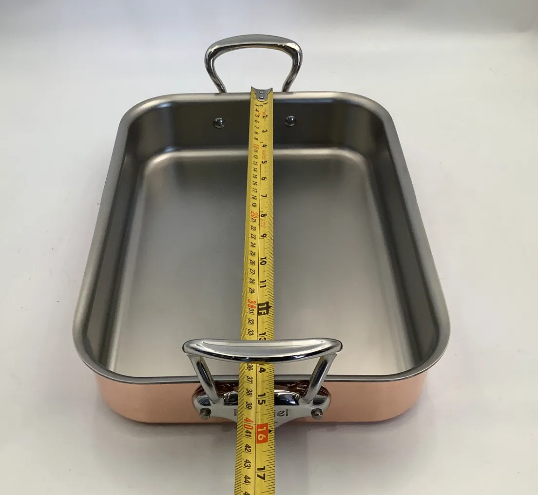 Mauviel M'Héritage M150S långpanna 5,4 qt galler