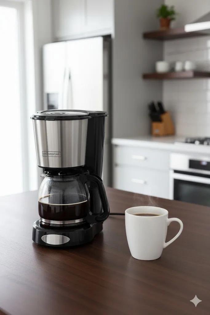 Cheffinger HS-COF01 kaffekanna 1 l rostfri