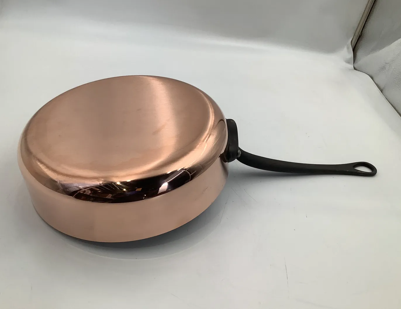 Mauviel M'Héritage 250CI sautépanna koppar 3,1 l med lock