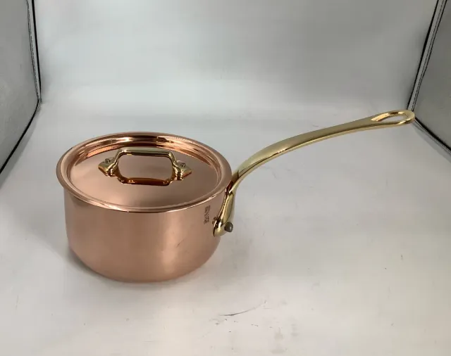 Mauviel M’Heritage M’200 B kopparkastrull 1,1 l lock fyndvara