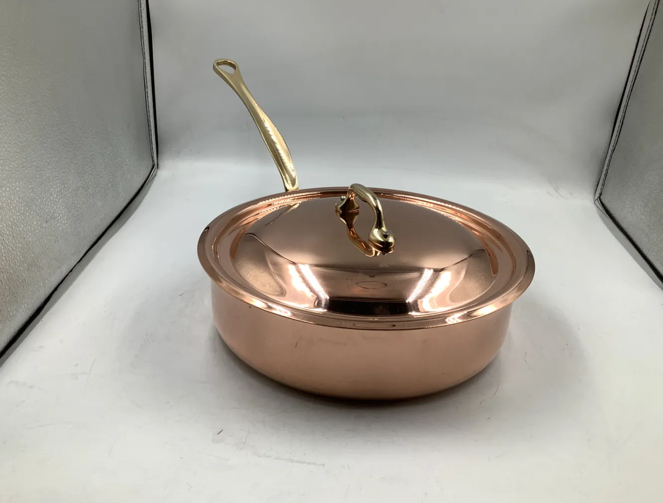 Mauviel M'Heritage M'150 B sauteuse 3,1 liter mässing