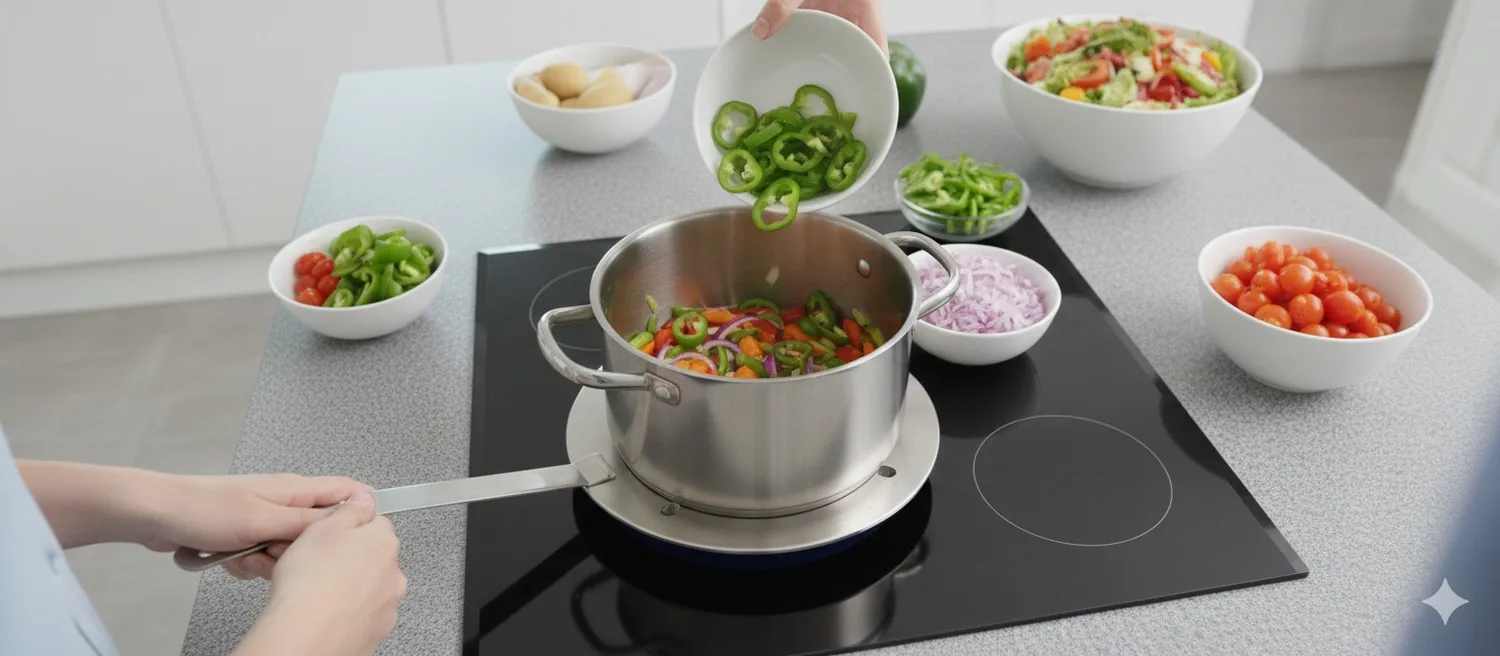 Cheffinger CF-SSIN24 traktörpanna 24 cm rostfri