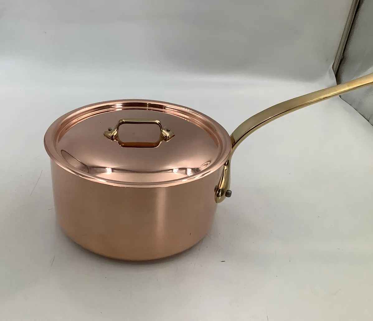 Mauviel M'Heritage M200B kastrull koppar 3,1 l lock