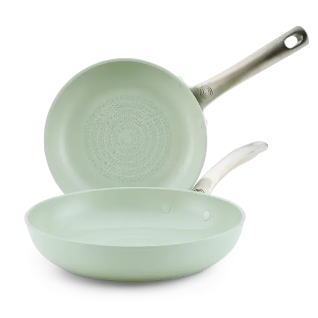 Circulon Ceramic stekpanneset 2-delar salvia keramisk
