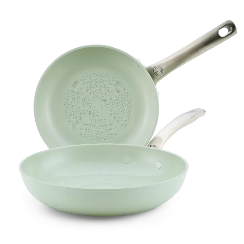 Circulon Ceramic stekpanneset 2-delar salvia keramisk