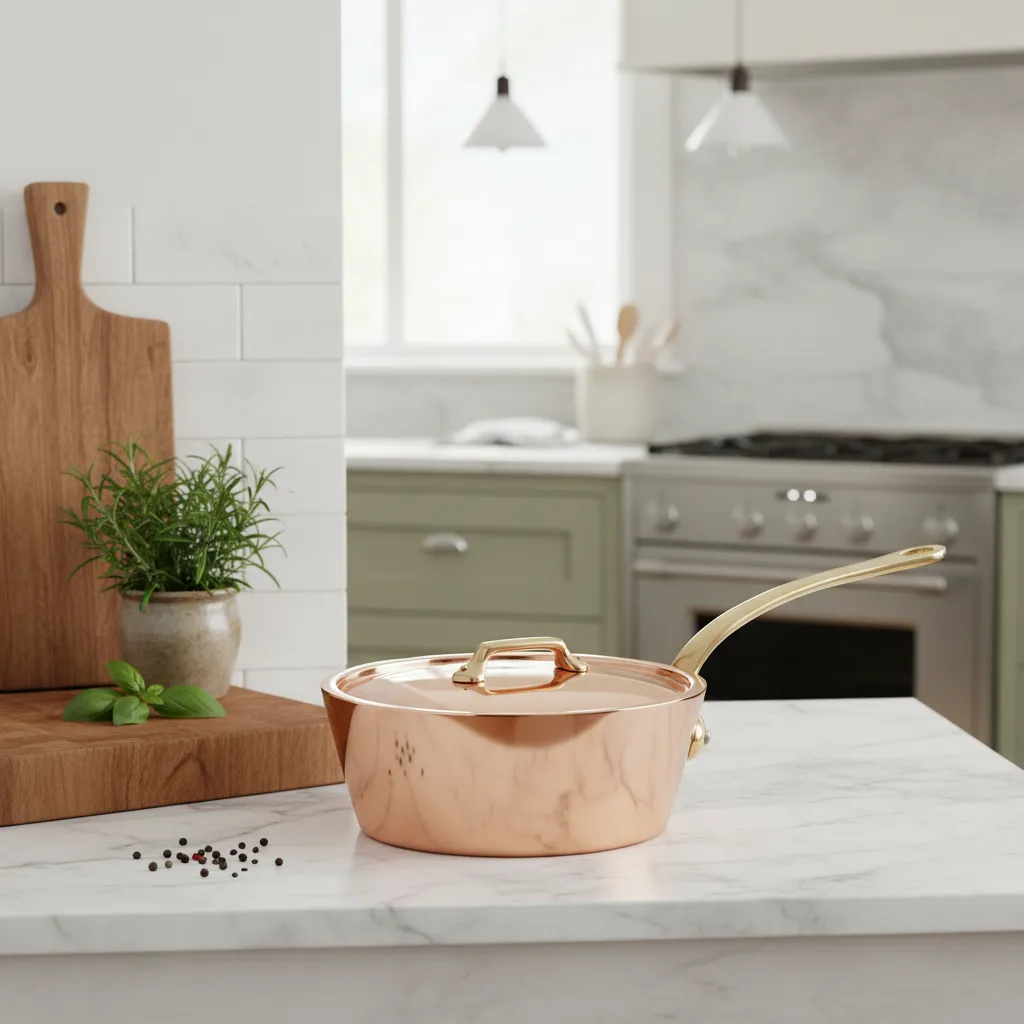 Mauviel M'Heritage M250 B sauteuse 3,6 Qt koppar