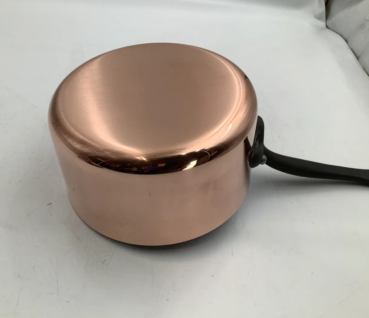 Mauviel M'Héritage M'250C kastrull koppar 2,5 l med lock