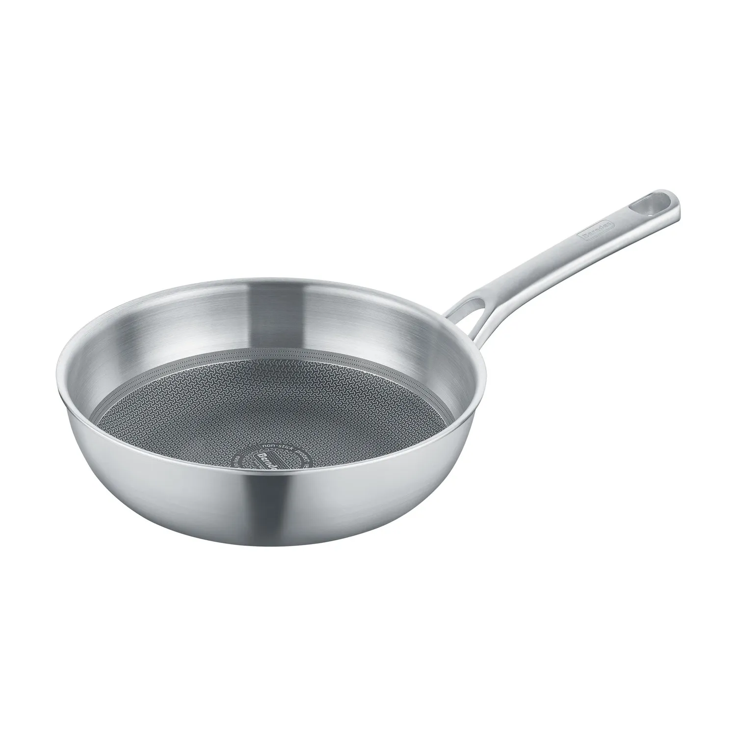 Berndes Tricion Resist wok 32 cm med glaslock stål