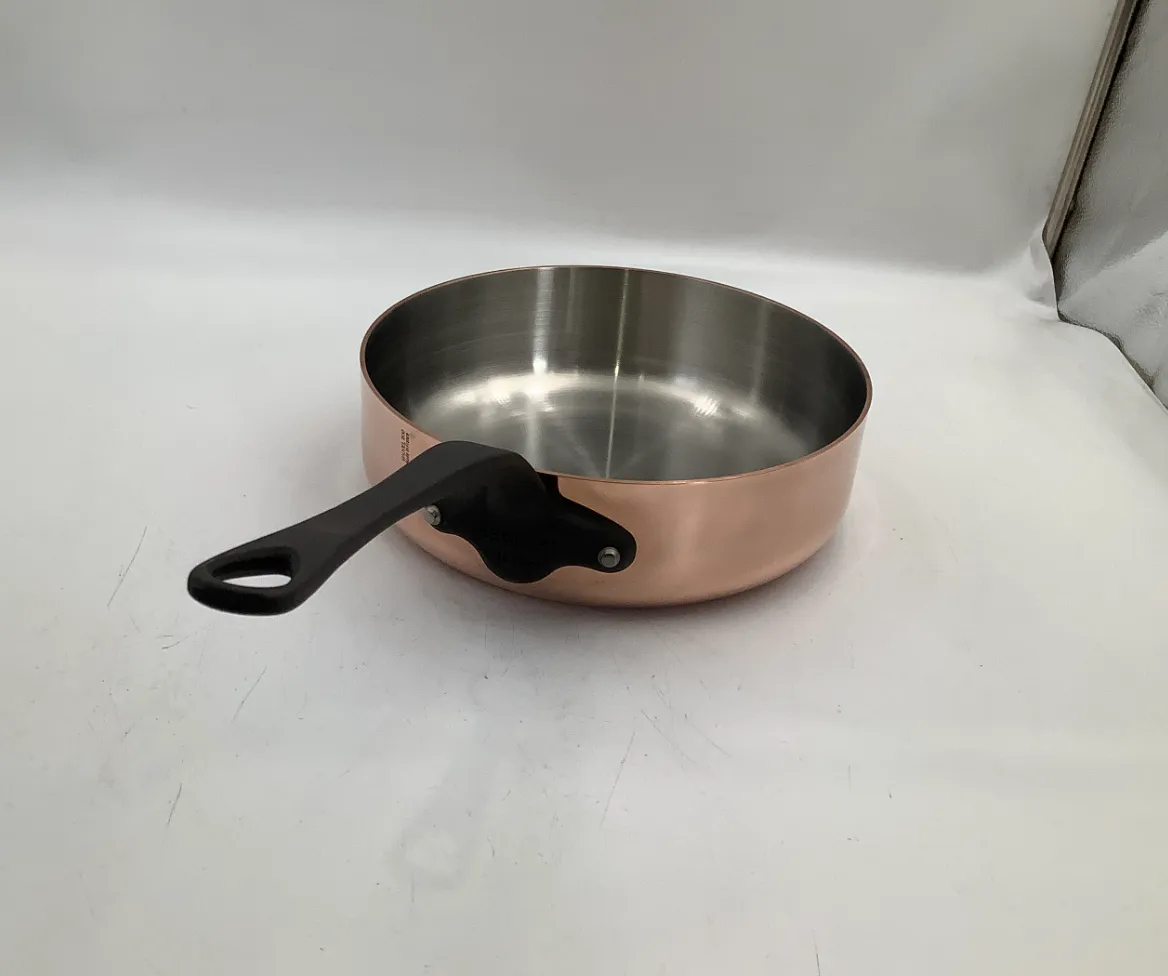 Mauviel M’Heritage 250 CI sautépanna med lock 3,1 l koppar