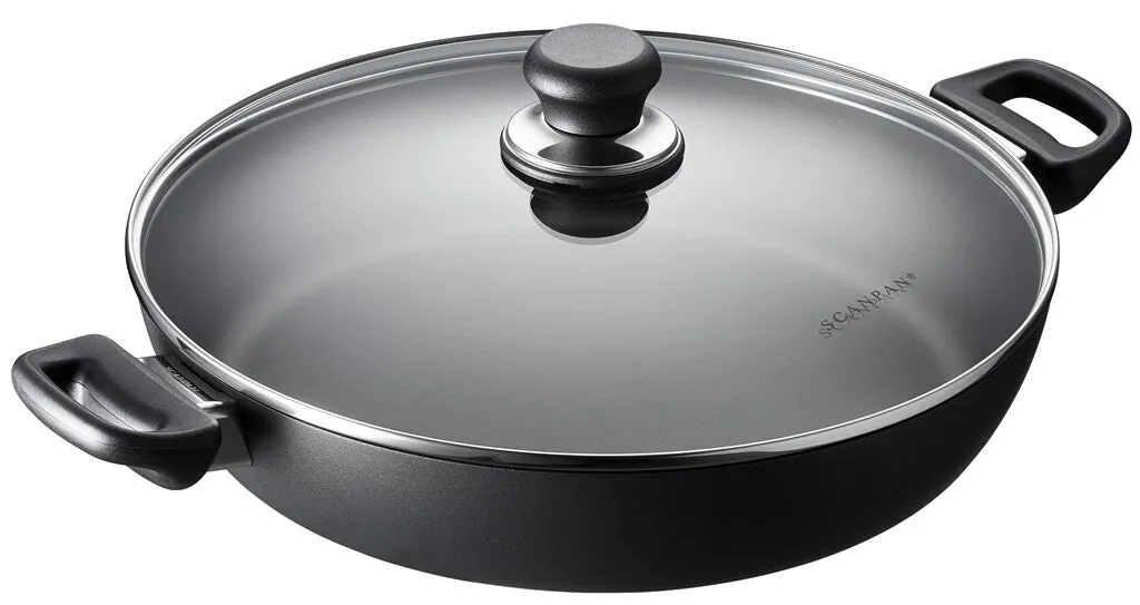 Scanpan Classic sauterpanna 32 cm med lock induktion