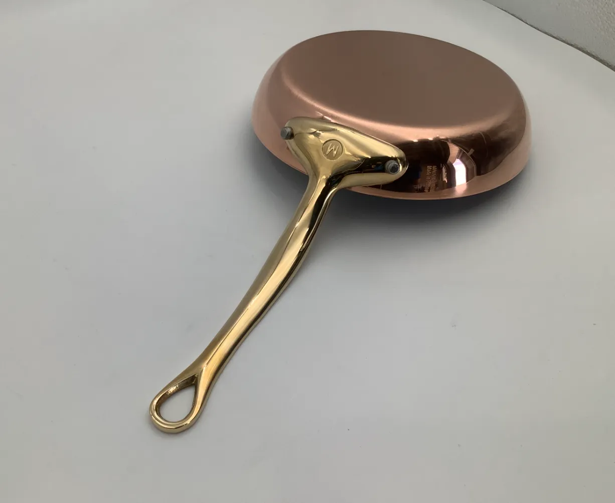 Mauviel M'Heritage M200B stekpanna 20 cm koppar mässing